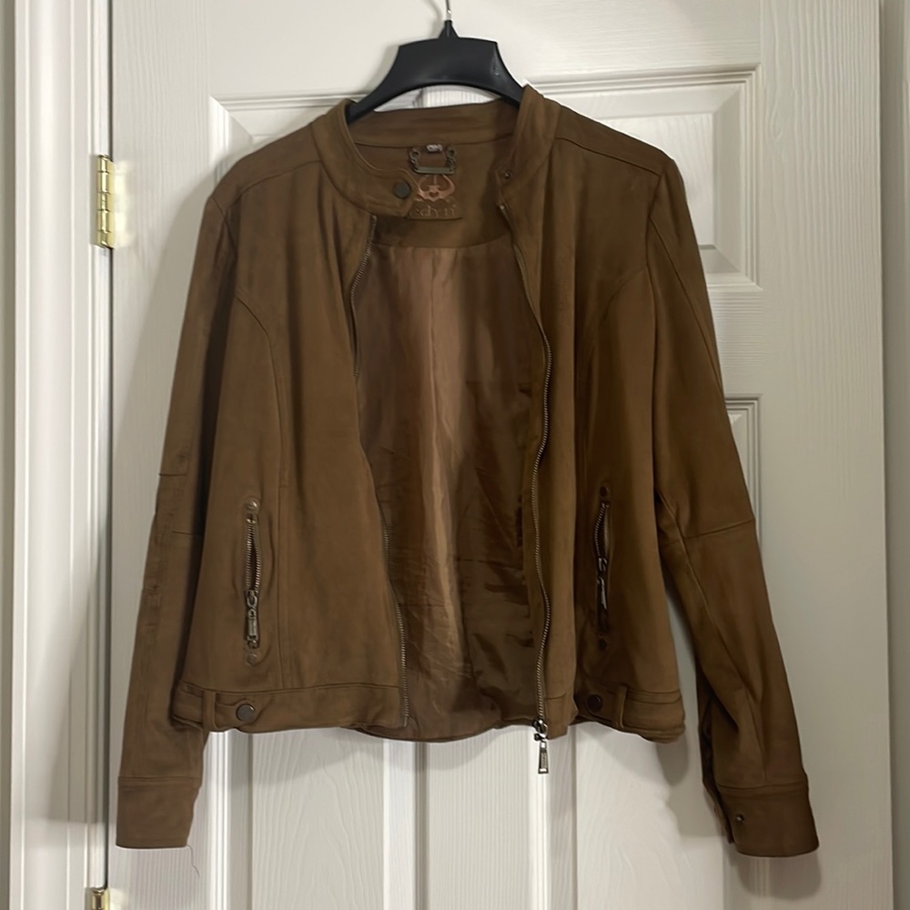 COPY - FAUX SUEDE JACKET